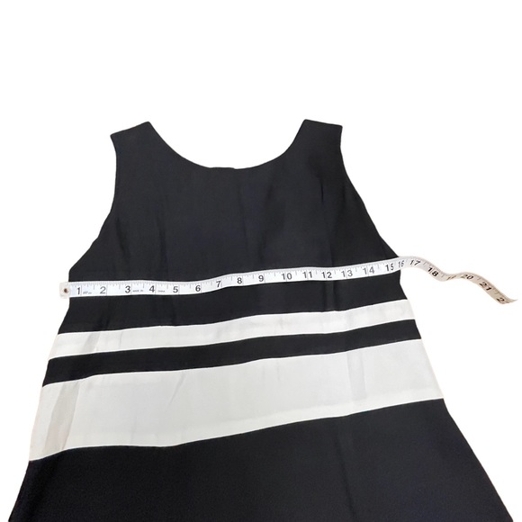 JOHN ROBERTS 2 PIECE JACKET DRESS | BLACK/WHITE | 10 PETITE | - Picture 6 of 10